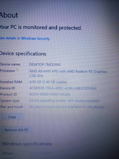 Lenovo g50-45 for parts or use