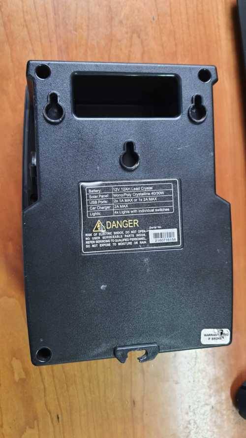 Insele i150 Refurb Unit (no battery or solar panle)