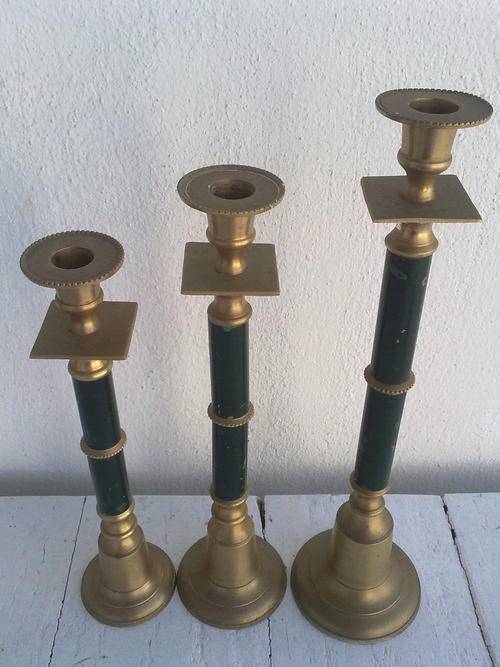 CANDELSTICKS X 3