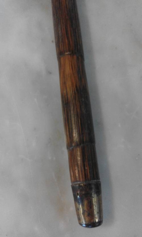 Silver Hallmarked  Cane Walking Stick