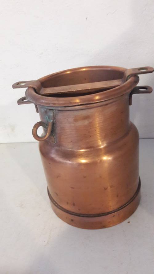 Copper Milk Can