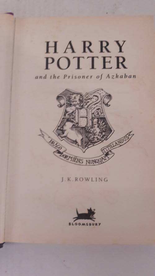 Harry Potter and The Prisoner of Azkaban by JK Rowling 1999