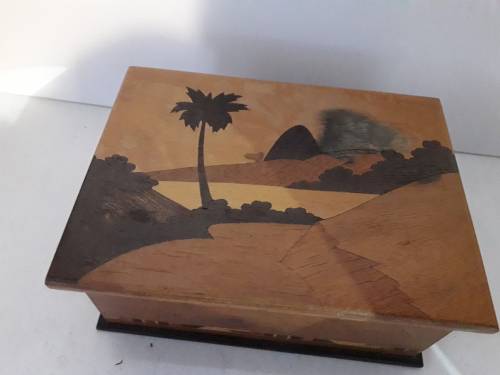 Wooden Cigarette Box