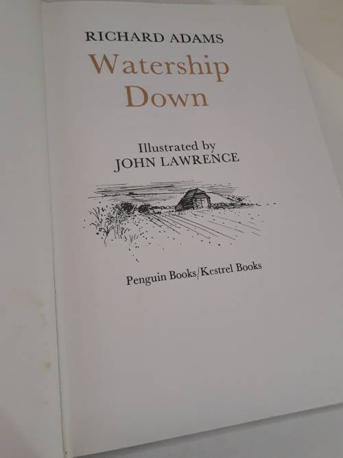 Watership Down by Richard Adams 1978