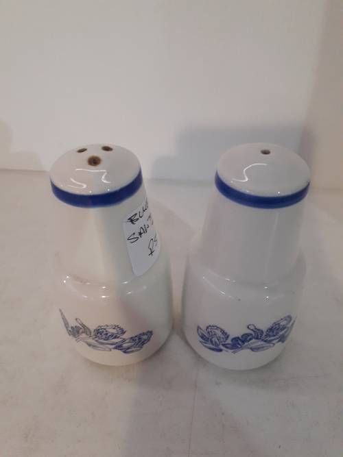 SAR Blue Train  Salt and Pepper Shakers