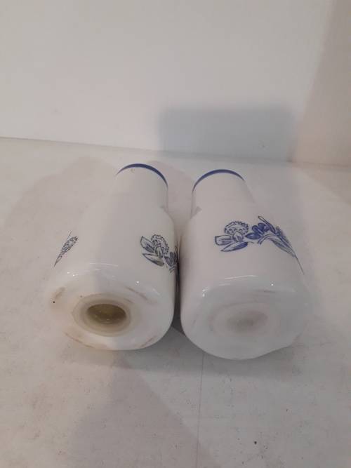 SAR Blue Train  Salt and Pepper Shakers