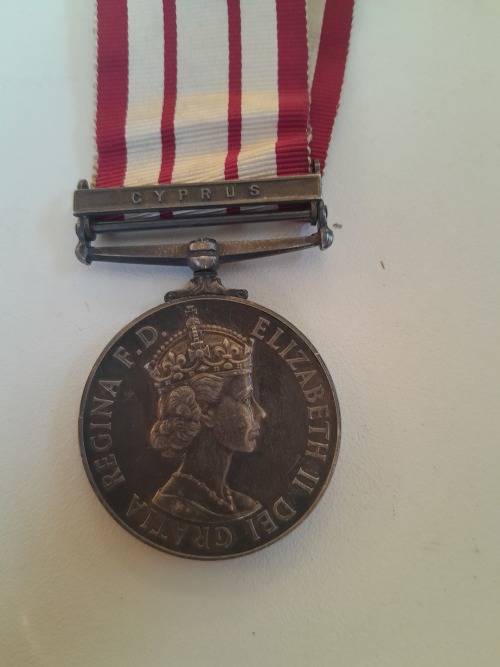 Royal Naval General Service Medal Cyprus