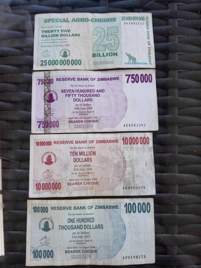 Zimbabwe Dollars