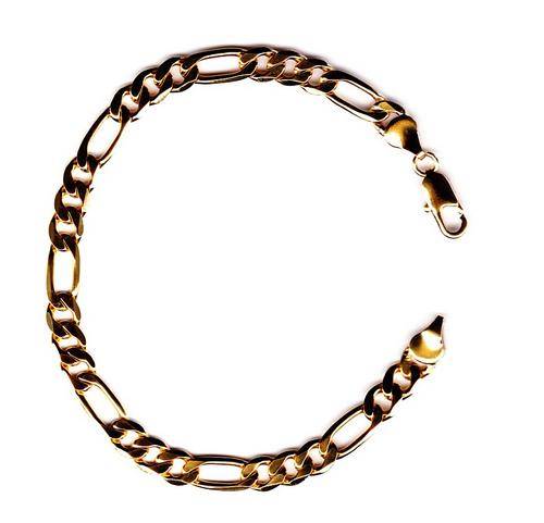 Stunning 22ct Gold Placted 7MM Bracelet