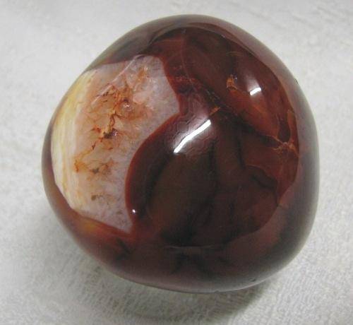 LARGE CARNELIAN TUMBLE-RESERVED FOR HELGA