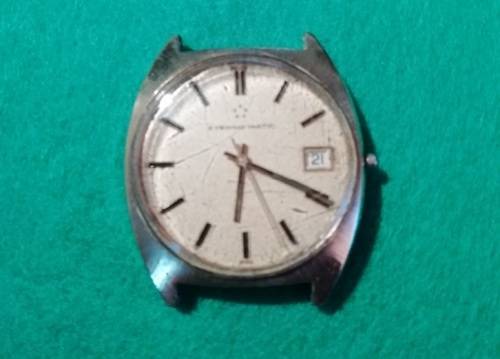 Eterna Matic gents watch - not working - needs a service, winder and strap