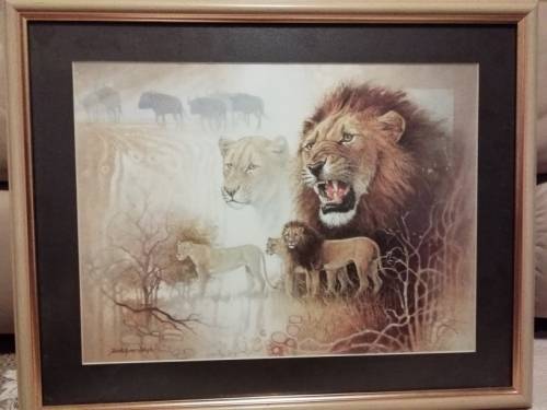 Artwork  Dirk van Wyk - Lion
