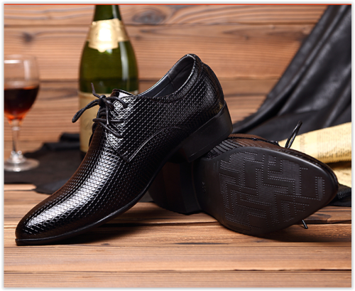 Men Italian Wedding Casual Shoes Oxford Flat PU Leather Cheap Buy a Crazy R350