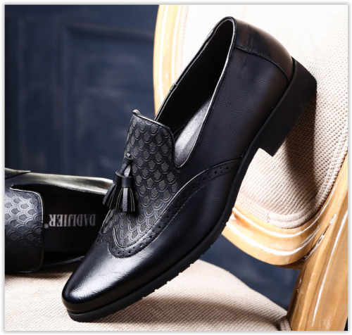 Men Loafers Shoes Oxford Business Shoes,Spring Autumn Men Casual Flat Patern Crazy R450