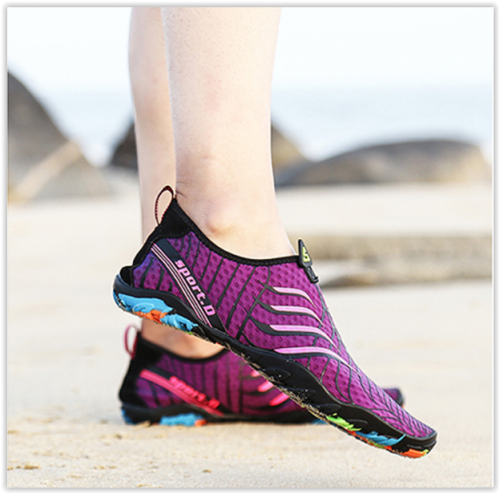 Unisex Water Summer Shoes Breathable Anti - Skid Swimming Sneakers Big Sizes  Crazy R450