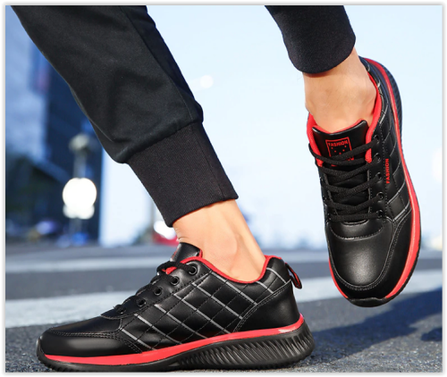 Men Black Casual Sports Shoes Non Slip Rubber Male Summer Limited Time Offer MAD R320