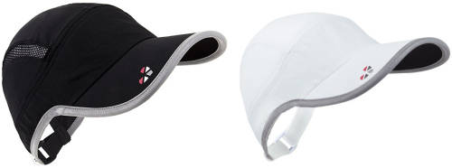 LifeBEAM Smart Hat With Integrated Heart Rate Monitor - White & Silver