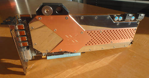 Radeon AMD HD 6990 4GB & Full HeatKiller Water Block & Stock Cooler