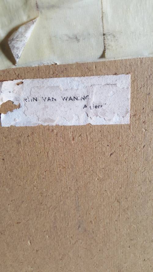 Martin van Waning: Original signed etching