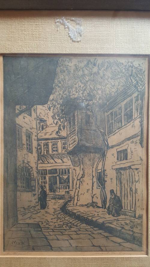 Martin van Waning: Original signed etching