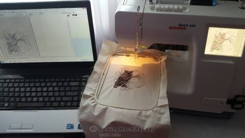 BERNINA DECO 330 EMBROIDERY MACHINE + FREE CARD KIT
