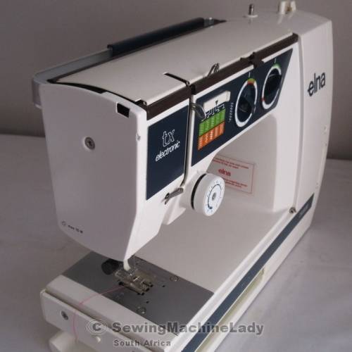 ELNA STELLA TX MADE IN SWITZERLAND PORTABLE SEWING MACHINE