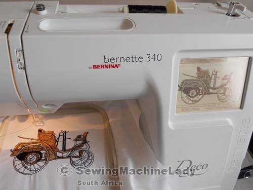 BERNINA DECO 340 (USB) ver1.3 EMBROIDERY MACHINE