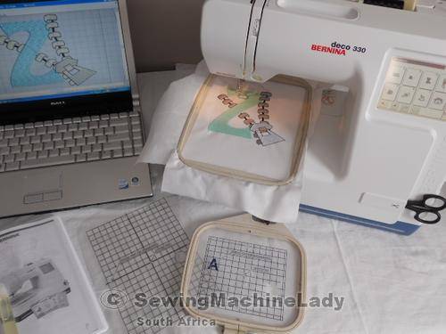 BERNINA DECO 330 EMBROIDERY MACHINE+CARD KIT