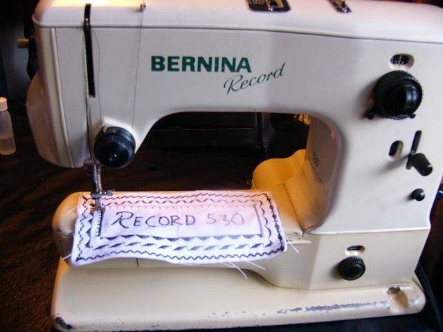 BERNINA --SPECIAL PRICE ----RECORD 530 SEWING MACHINE S/N5725039