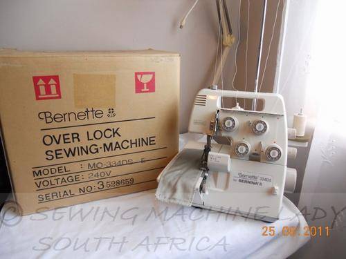 BERNINA 334DS OVERLOCKER IN BOX