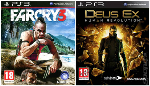 Far Cry 3 & Deus Ex: Human Revolution Bundle (Perfect condition)