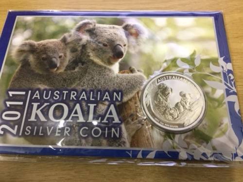 Silver 1 oz koala coin