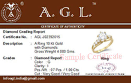 Solitaire Real Round Natural 1.00TCW Diamond Engagement Ring 14K White Gold at Best Price