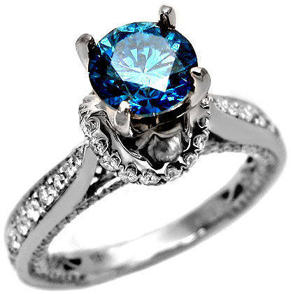 Certified 1.50Ct Real Natural Diamond Engagement Ring 14Kt White Gold at Manufacturer Price
