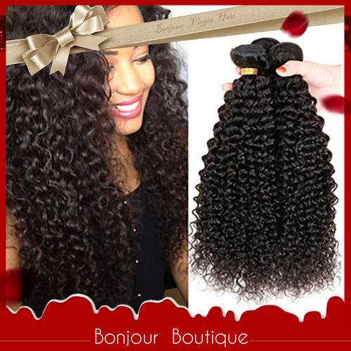 Malaysian Hair,Kinky curl 300g