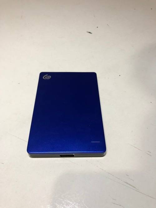 SEAGATE BACKUP PLUS SLIM 1TB PORTABLE STORAGE USB 3.0 - BLUE ***LIKE NEW**