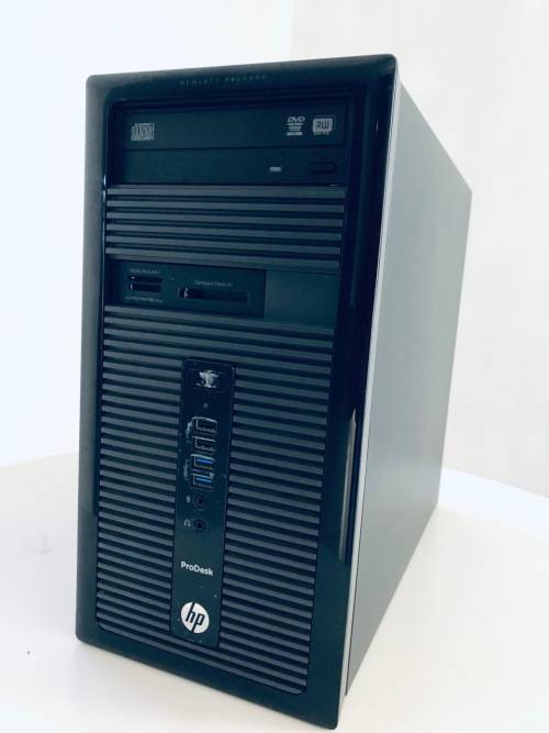 **SUPER COMPUTER** HP PRODESK - 4TH GEN i7 - 256GB SSD - 10TB IRON WOLF PRO - 12GB RAM - NVIDIA GPU