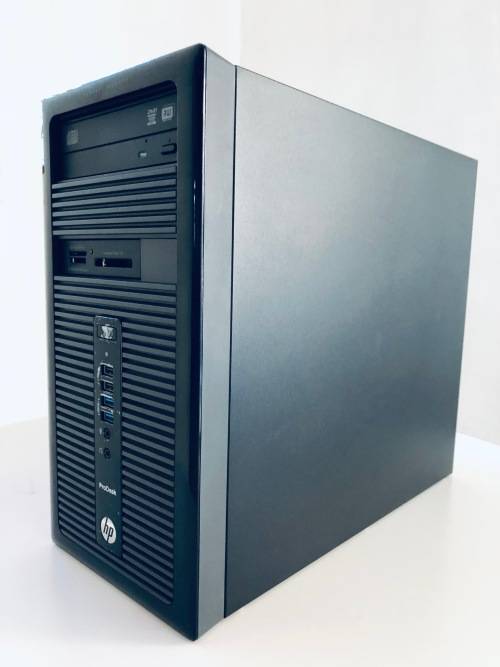 **SUPER COMPUTER** HP PRODESK - 4TH GEN i7 - 256GB SSD - 10TB IRON WOLF PRO - 12GB RAM - NVIDIA GPU