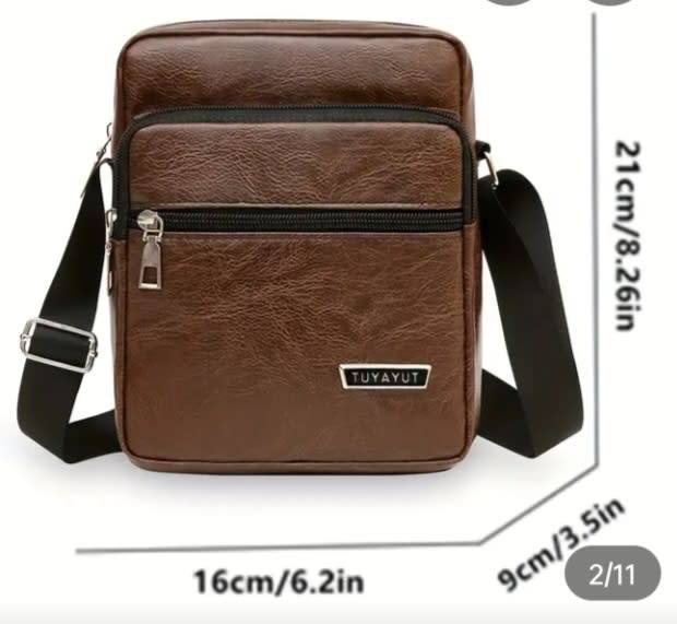 Leather Shoulder Sling Bag