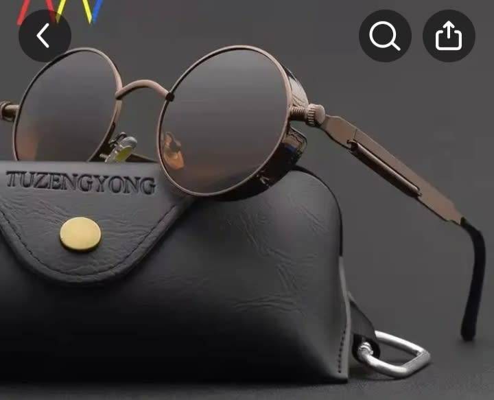 Street Style Steampunk Sun Glasses
