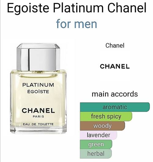 CHANEL PlatinumEGOISTE Pour Homme