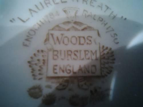 1930S WOODS BURSLEM PLATTER 36x27cm  - PLEASE SEE PICTURES & READ DESC 4 MORE INFO