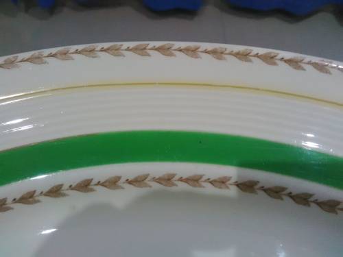 1930S WOODS BURSLEM PLATTER 36x27cm  - PLEASE SEE PICTURES & READ DESC 4 MORE INFO