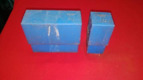 GERMAN ALAPHABET & NUMBERS METAL STAMPS - BODMAN No 2172 & 2173  Refer Desc & Pictures for condition