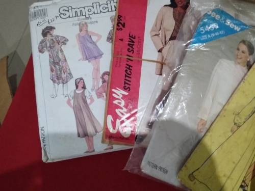 OVER 30 VINTAGE DRESS & OTHER PATTERNS -  PICTURES ARE PART OF THE DESCRIPTION