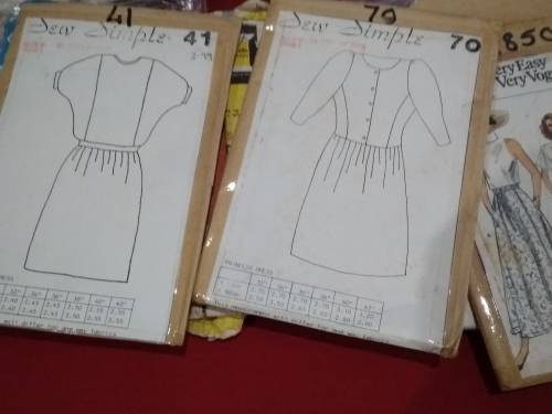OVER 30 VINTAGE DRESS & OTHER PATTERNS -  PICTURES ARE PART OF THE DESCRIPTION