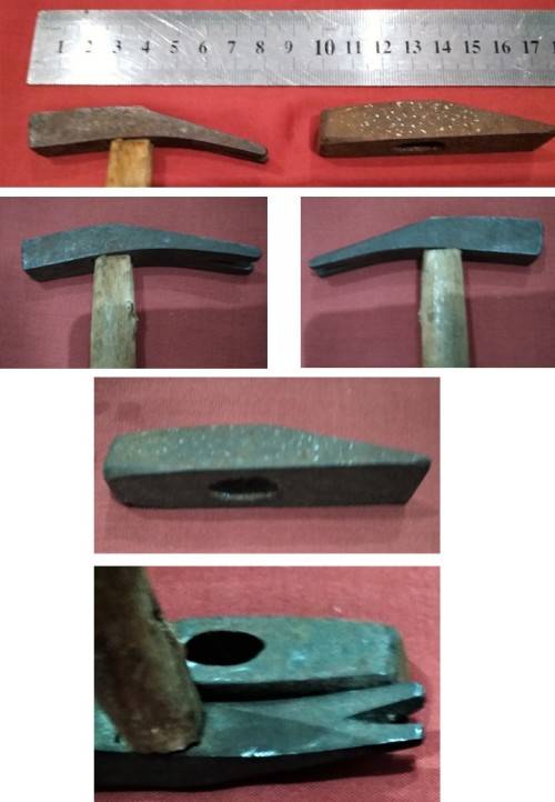 VINTAGE JEWELERS HAMMER & A JEWELERS HAMMER HEAD  - Please see Pics & read desc