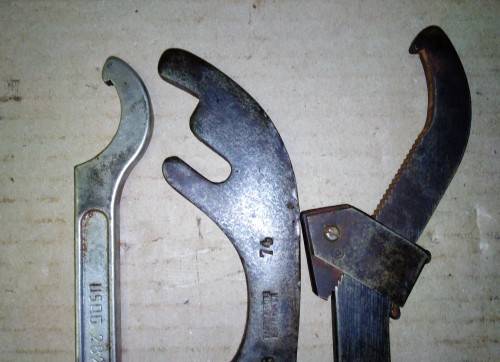STAHLWILLE 12910 ADJ HOOK SPANNER  AJS TAPPET TUBE EXTRACTOR  USAG 282 HOOK SPANNER - Please c des