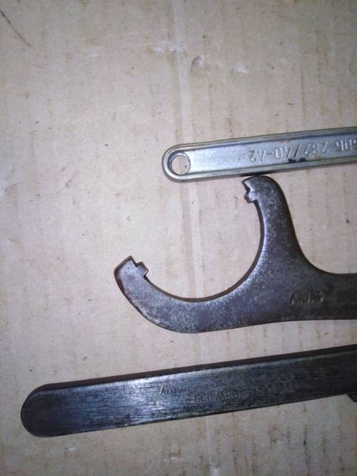 STAHLWILLE 12910 ADJ HOOK SPANNER  AJS TAPPET TUBE EXTRACTOR  USAG 282 HOOK SPANNER - Please c des