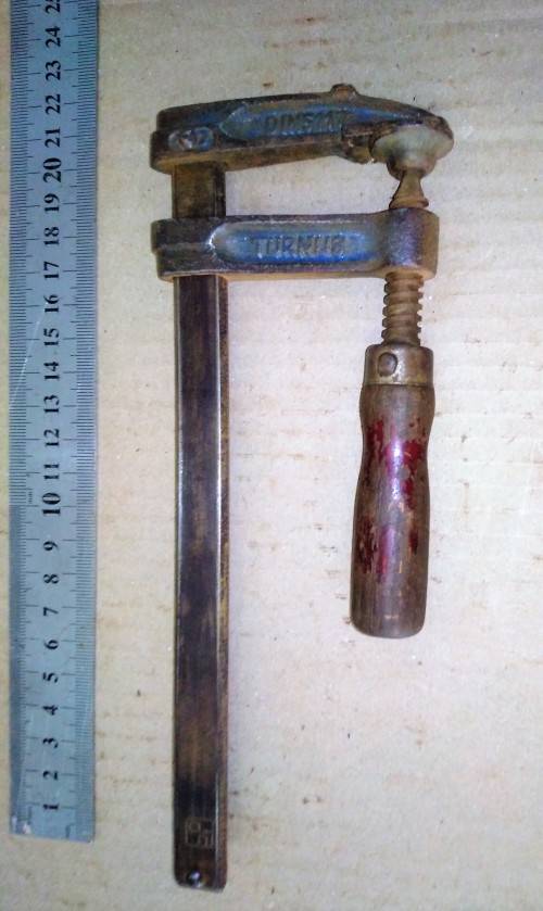 VINTAGE TURNUS DIN 5117 CLAMP - Please C Pics N Description